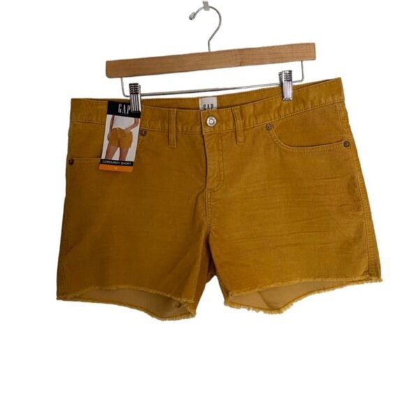NWT Gap Soft Stetch Corduroy Shorts 12 - Picture 1 of 3